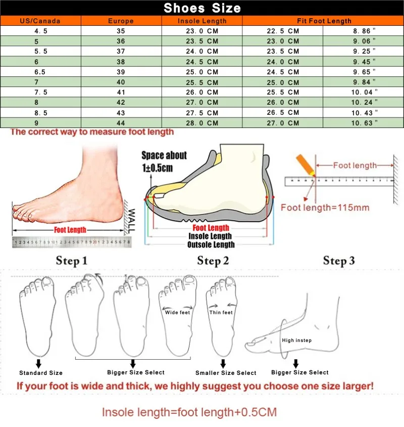 Shoes Size 800