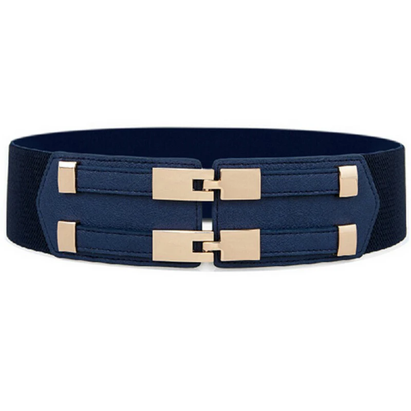 2017 Korean Fashion Elastic Women Belts Luxury Brand Decorated Body