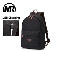 MARKROYAL 14 дюймов модный многофункциональный водоотталкивающий рюкзак с USB дизайном Студенческая сумка компьютерный рюкзак для мужчин и женщин