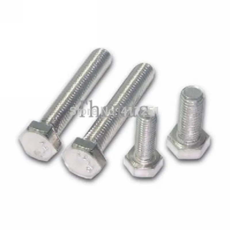 Metric Thread M8*50mm Stainless Steel Outside Hex Screw Bolts Fasteners