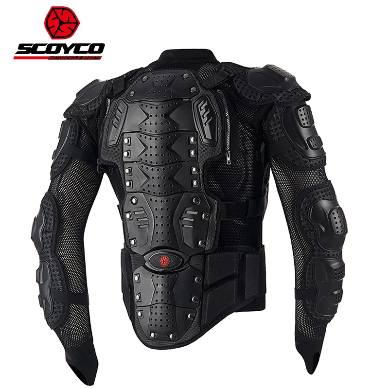 Новинка 2017 года бронированный мотоциклетный костюм SCOYCO knight для езды по