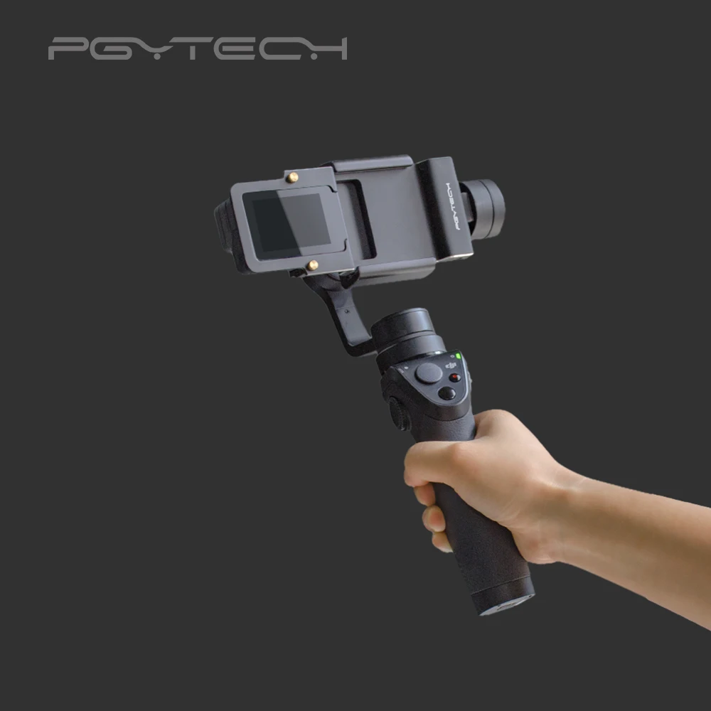 PGYTECH DJI OSMO ACTION Adapter для Gopro Hero 6 5 4 3 Osmo Mobile Mount Plate аксессуары экшн камеры|Чехлы