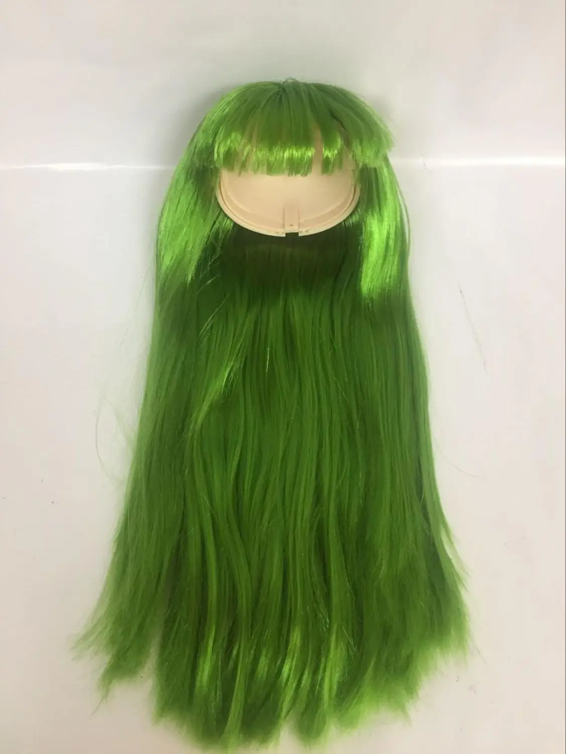 Blyth волосы для куклы blyth парики для кукол(RBL) зеленый 22 - Цвет: with bang