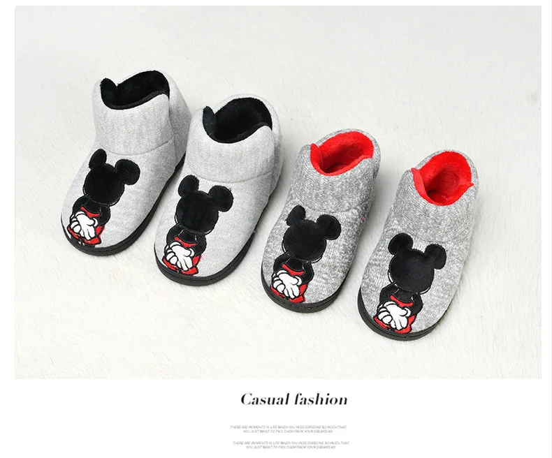 Sapatos de Bebê Disney Mickey Minnie Inverno Crianças Algodão Chinelo Sapatos Meninos - Meninas Indoor Aquecimento Casa Criança 2020 Mod. 312221 17 Computers & Electronics