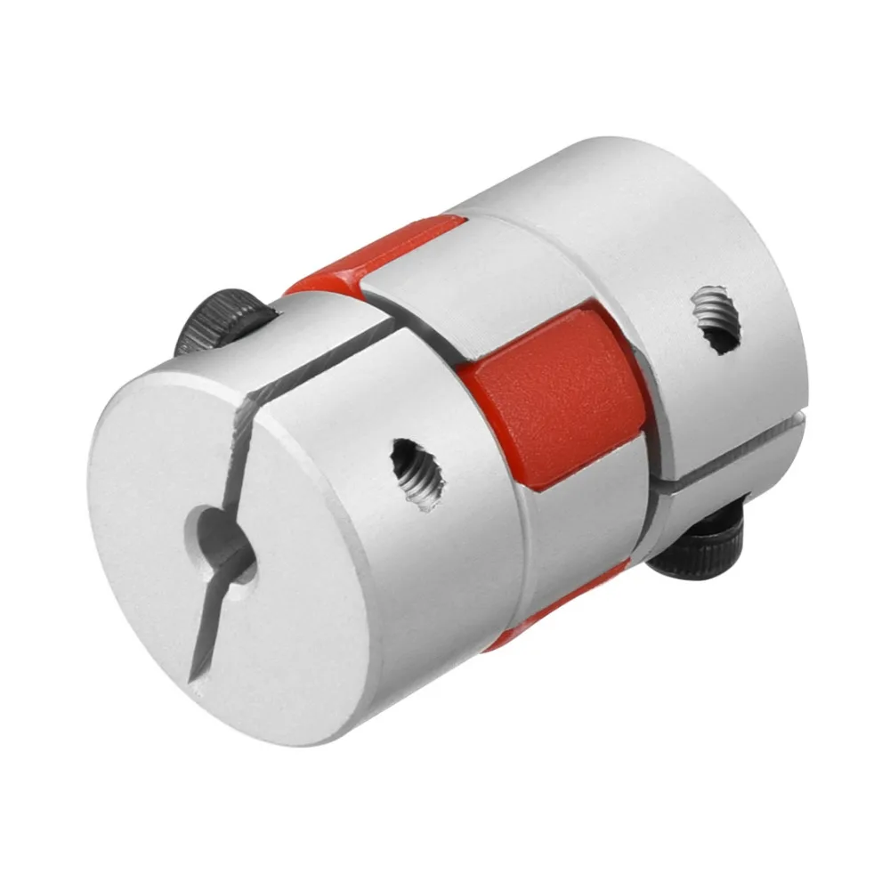 

Uxcell CNC Jaw Coupler Shaft Coupling 4mm to 4mm 6.35mm to 6.35mm Flexible Shaft Coupler D20xL30mm Shaft 3D Printer Accessory