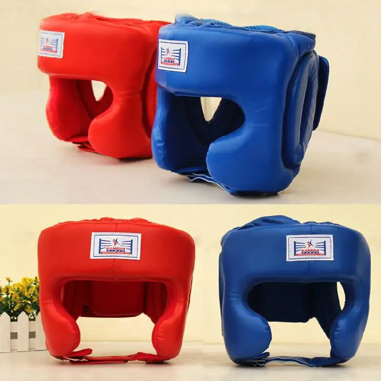 Boxing Head Protector Professional Boxing Training PU Head Guard KB501