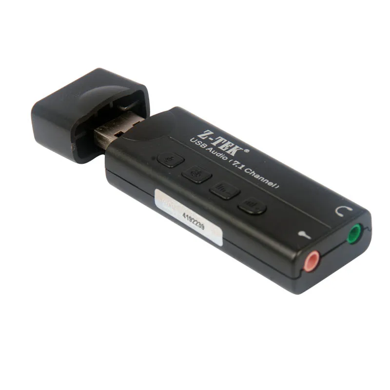 USB2.0 Звуковая карта 7.1 5.1 2.1 стерео аудио кодирования ze383a эхо