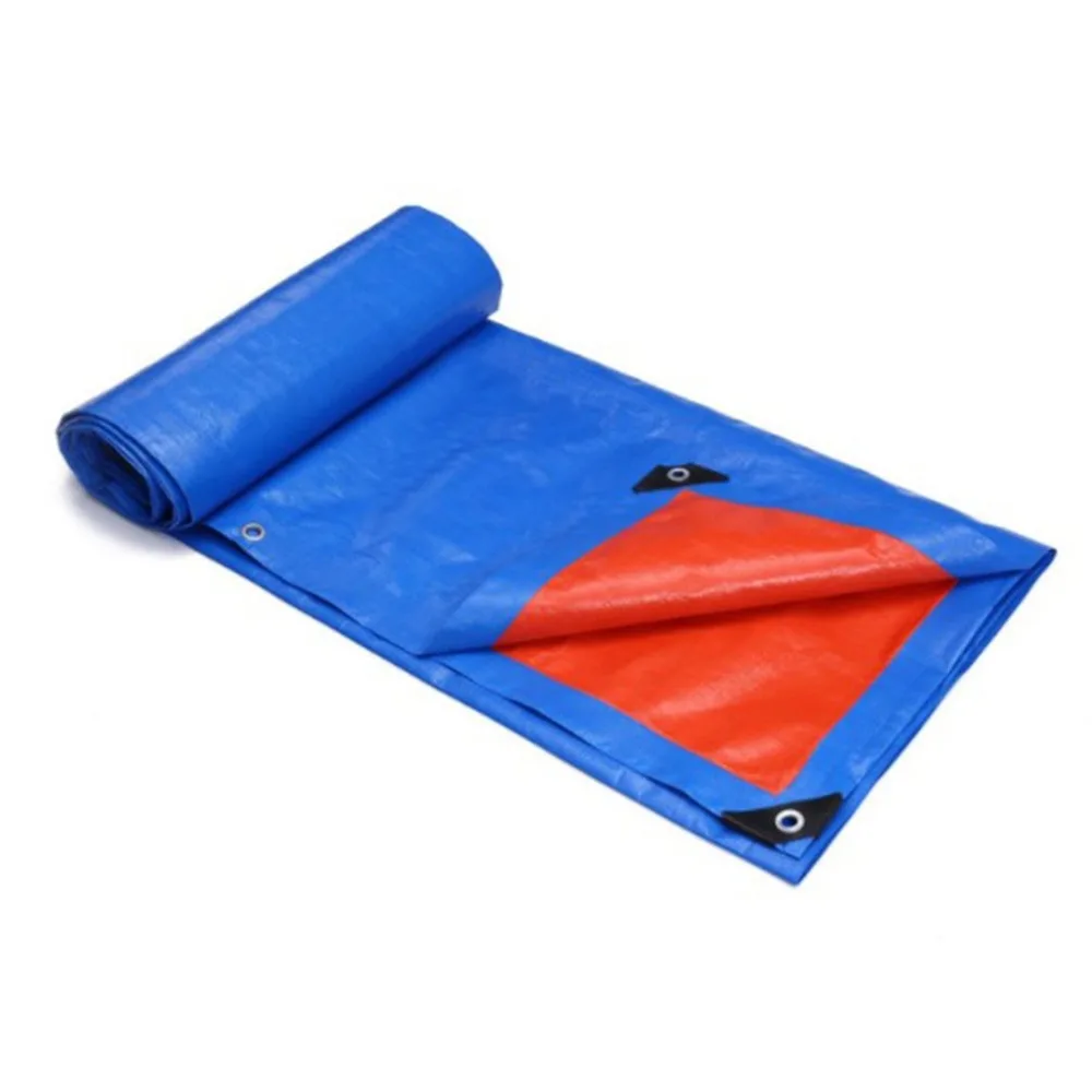 

Polyethylene PE Car Tarpaulin Luggage Cover Canvas Waterproof Anti Aging Canopy Outdoor Crops Covered Tarpaulin