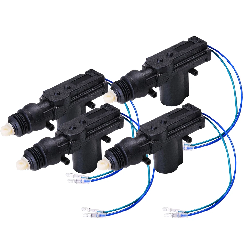 

4pcs Universal High Power Door Lock Actuator 12V Premium Quality Heavy Duty Durable High Power Door Lock Actuator