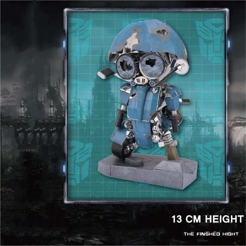 PIP игры 3D металлические головоломки трансформатор Sqweeks Модель Строительство