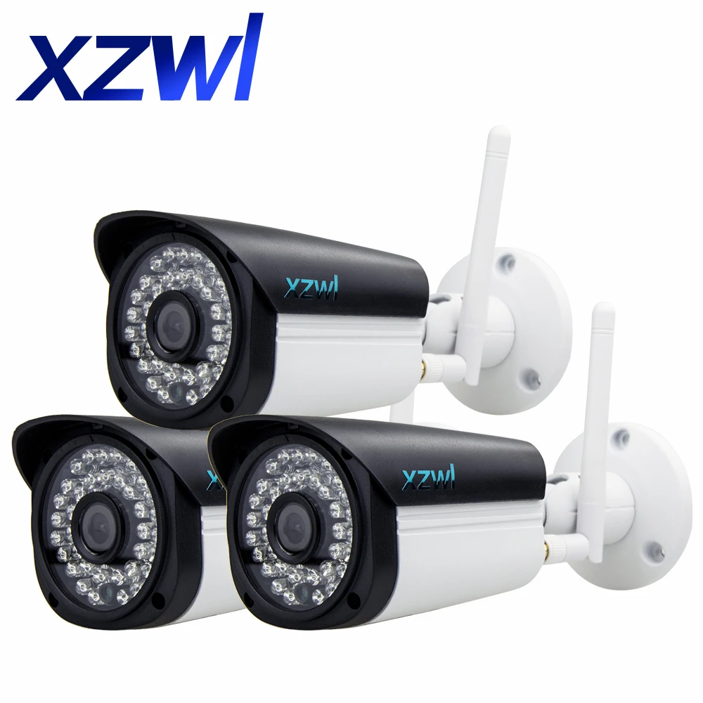 2mp IP66 Водонепроницаемый Наружная цилиндрическая IP Камера Wi-Fi 802.11 B/G/N Беспроводной