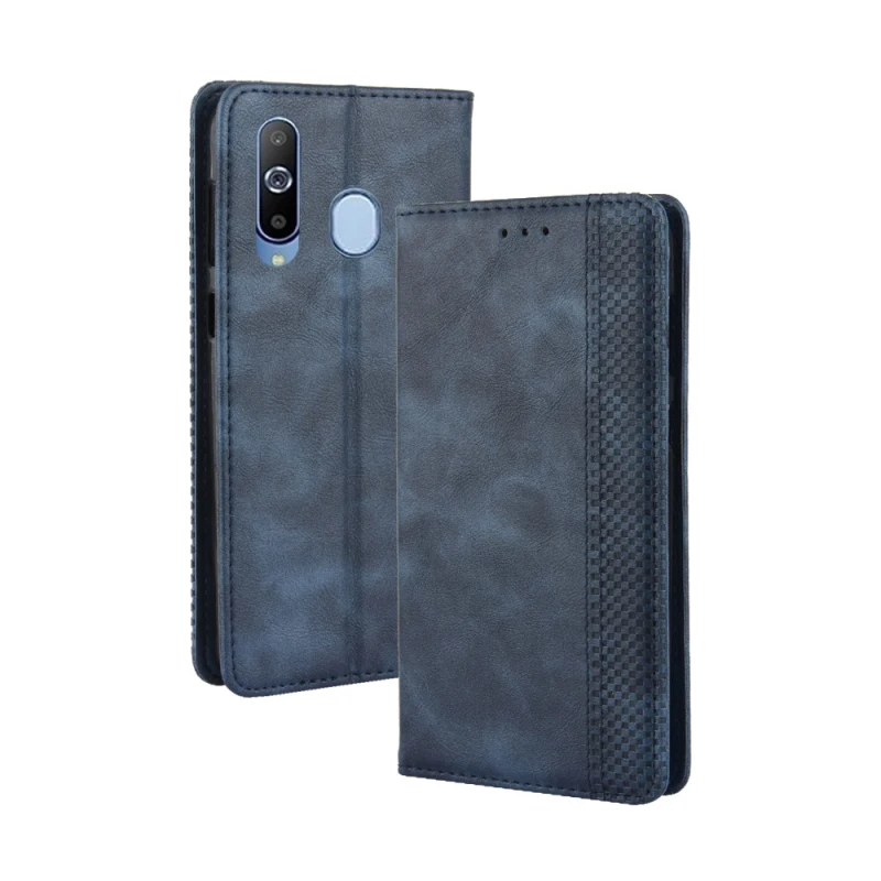 Samsung Galaxy A8S Retro leather flip case_94