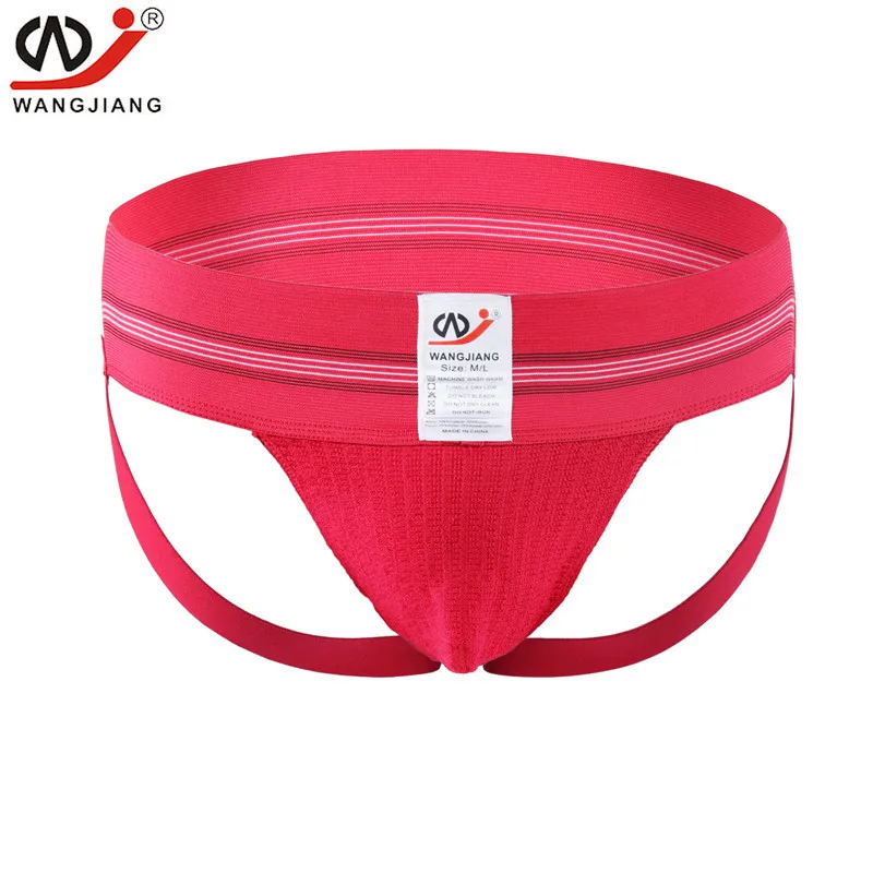WJ Брендовые мужские сексуальные джоки g string Jock нижнее белье трусы стринги новая