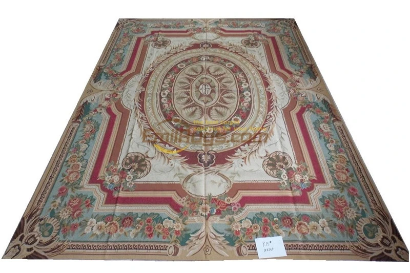 Ковер спальни aubusson ковер ручной работы шерстяные ковры K15 10x12 GC 12 5aub yg15