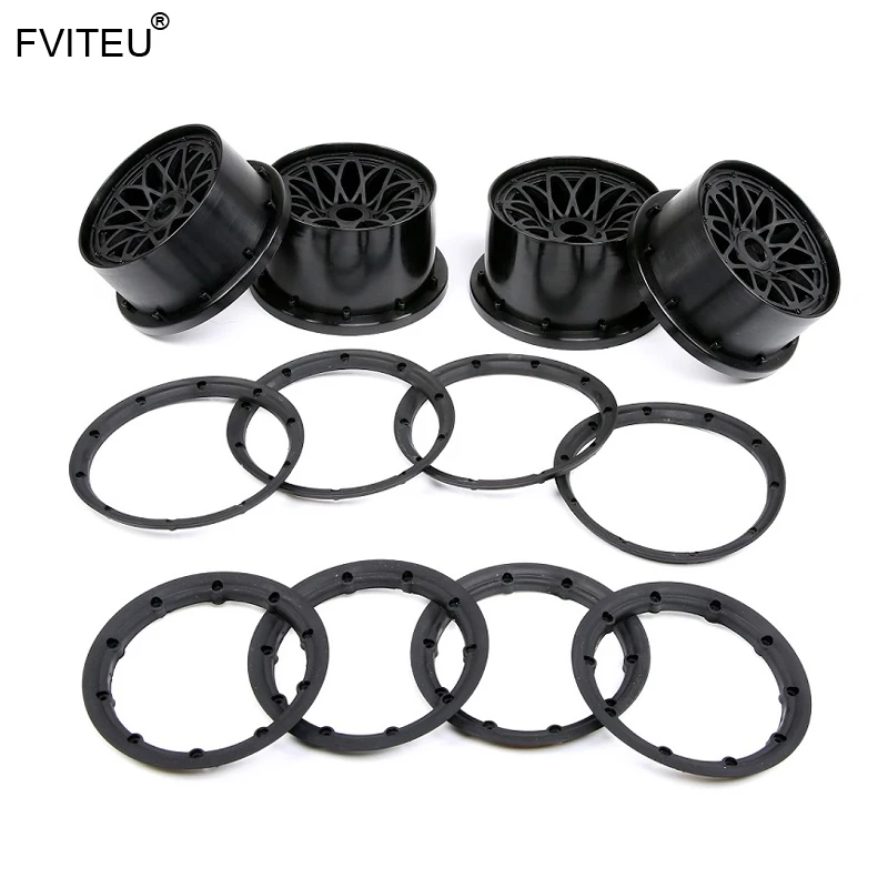 FVITEU пластиковое 5 поколение ретикулированный Ступица колеса kitsps 1/5 hpi rovan km baja 5b LT