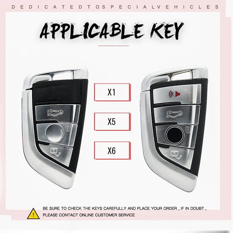 Автомобильный ключ чехол для нового BMW 2, 5, 6, 7, серия X1 X3 X4 X5 X6 M5 F45 G30 G31 G32 G11 F90 F48 G01 F15 F16 F85 держатель Чехол сумка для ключей