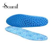 Soumit, свободный размер, мягкие, дышащие, для ухода за ногами, ПУ, спортивная обувь, стельки, амортизация, Спортивная подкладка, обувь, вставка, дезодорант, стелька