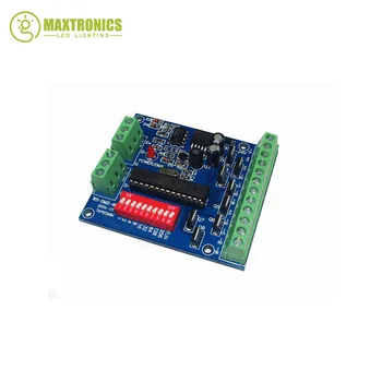 

Best price 1 pcs 8 channel 2 groups dmx512 decoder led controller DMX-8CH-BAN-V1 led controller for led strip led lamp