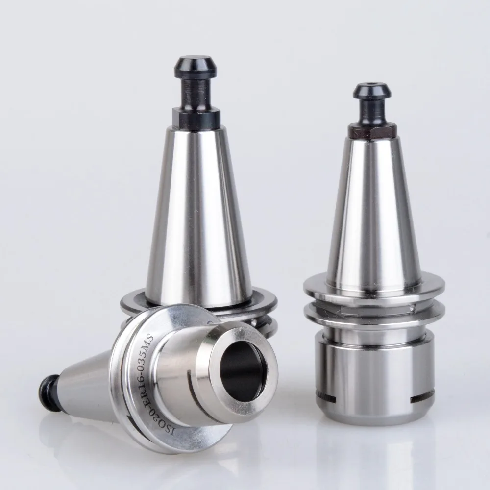 1pcs ISO20 ER16 Collet Chuck ISO20 ER20 holder ISO25 ER20 40,000RPM ISO high speed Spindle holder CNC lathe Mill lathe parts