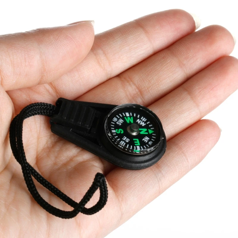 

Mini Zipper Pull Compass Backpack Bag Strap Charm Sport useful