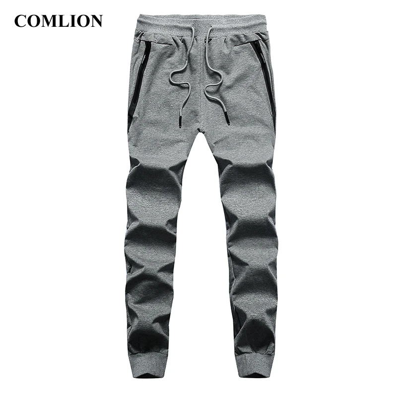 

Sweatpants Mens Jogger 2018 New Autumn Spring Pants Elastic Waist Cotton Sweatpant For Men Slim Casual Trousers High Quality