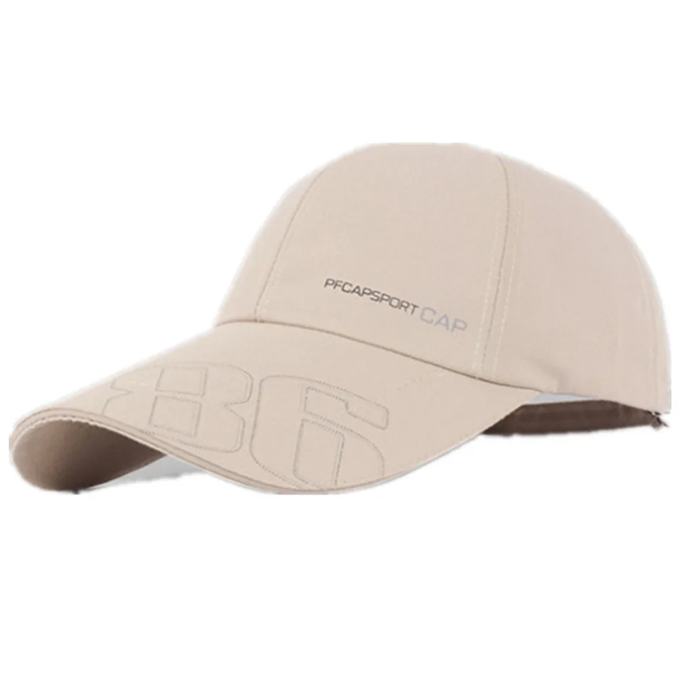 womens long bill caps