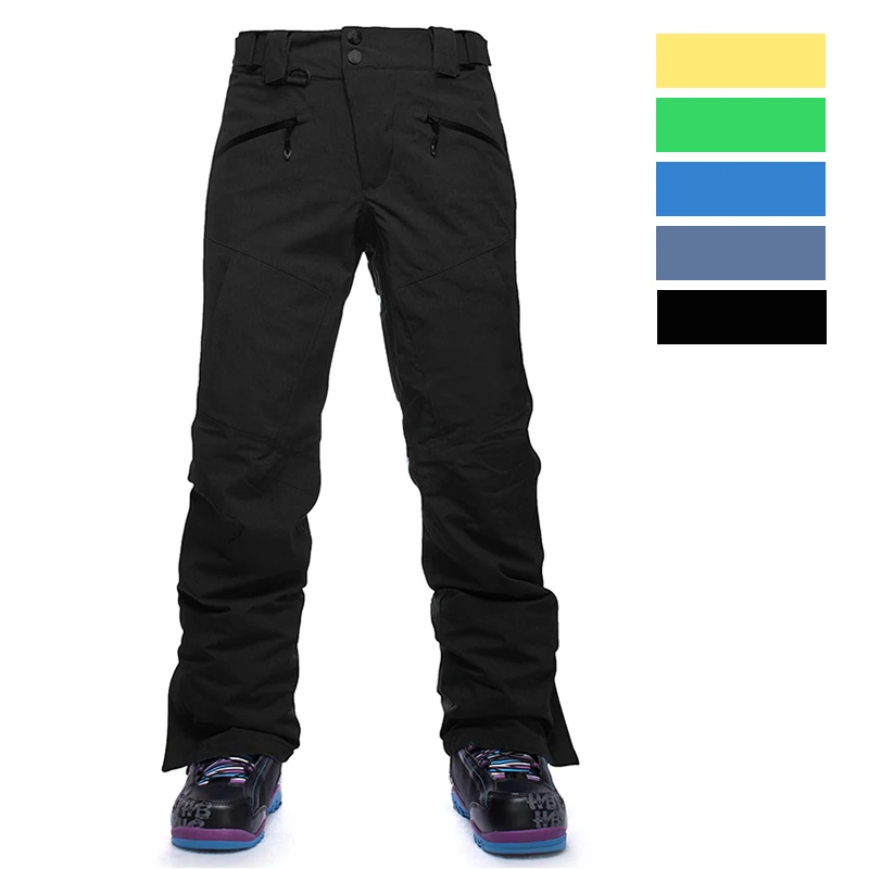 

Free Shipping 2016 Newest Arrivals Men's Skiing Pant Outdoor Snowboarding Trousers snowboard pants men Winter Warmth Thicked