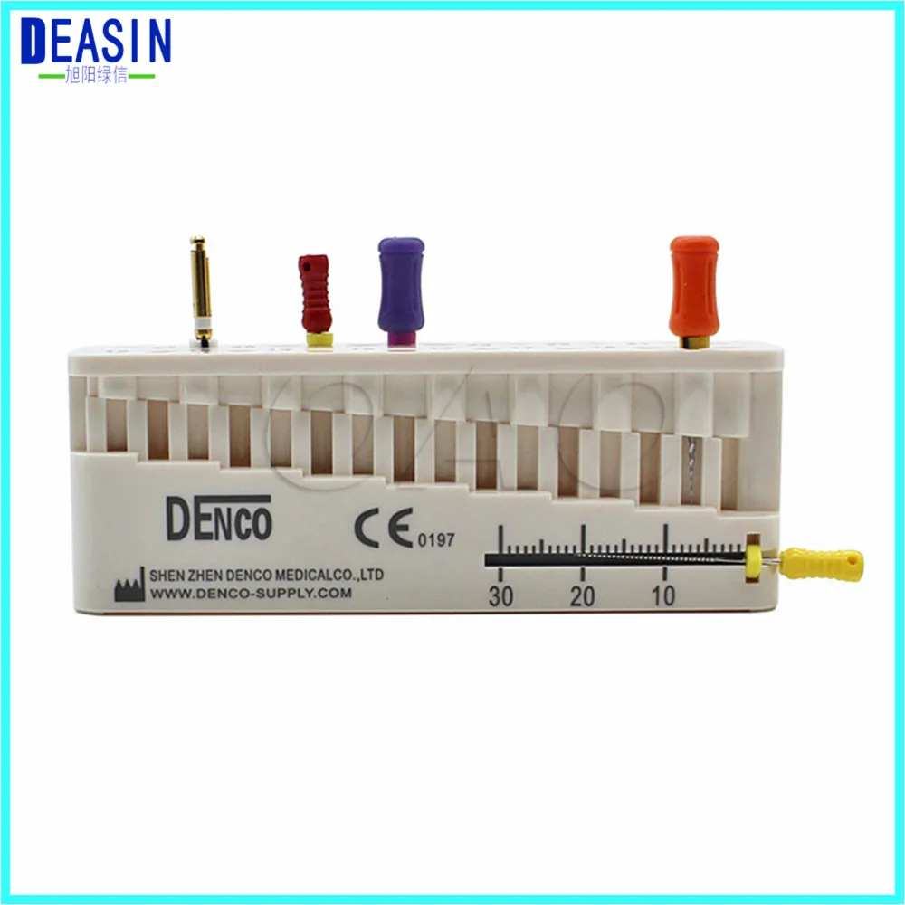 Buy DeasinAutoclavable Dental Root Canal Measuring Gauge Dental Accessories