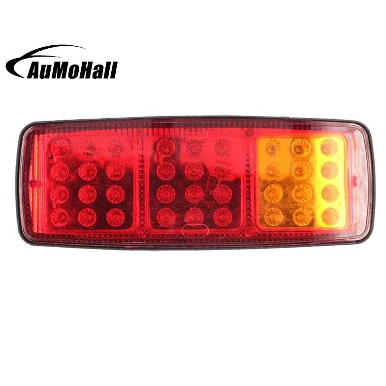 2 Pcs Set 36 Led Rear Truck Auto Car Van Lamp Tail Light Trailer Car Styling