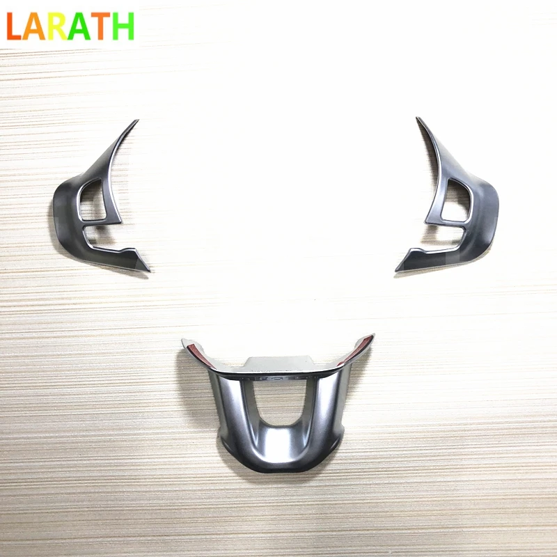 

Free Shipping For PEUGEOT 208 2015 2016 2017 2018 Steering Wheel Decorative Cap Sticker Trim Car Interior Accessories