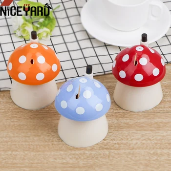 

Toothpick Storage Container Box Toothpick Holder Plastic Mushroom Shape Tableware Dust-proof Toothpick Dispense Automatic