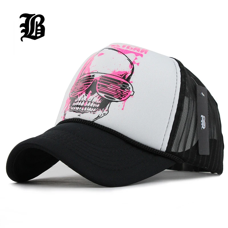 

[FLB] 12 Styles 2018 Unisex Acrylic 5 panels Adjustable Baseball Cap Summer mesh caps Snapback Baseball Cap Men Fitted Hats Caps