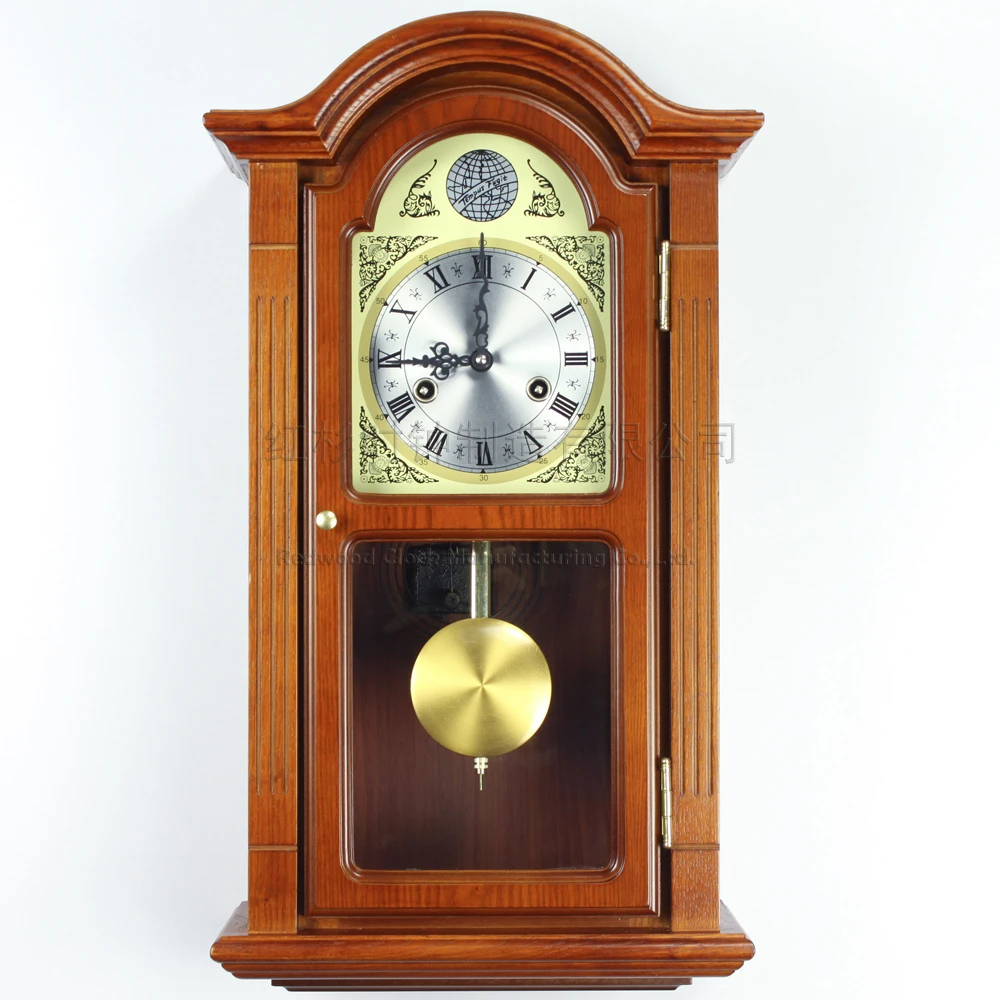 European Wood Wall Clock Pendulum Tuo Living Room Wall Clock Mechanical Clock Chime Sound Rq5258 Classical Clock Holder Clock Lcdclock Aliexpress