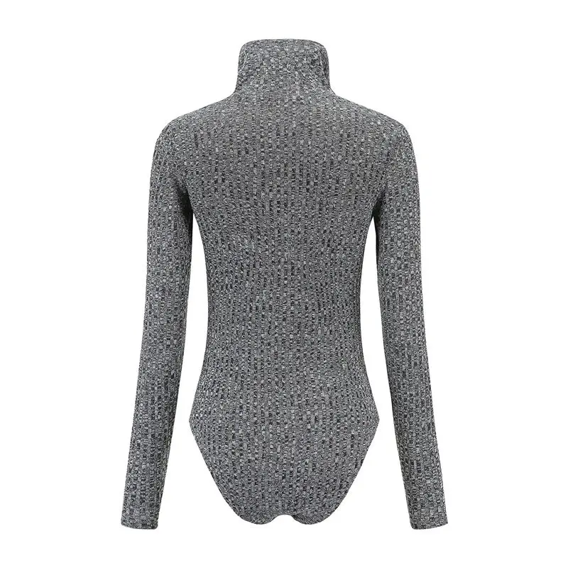 Gladiolus Spring Autumn Sexy Bodysuit Women 2019 Long Sleeve Turtleneck Bodycon Knitted Sweater Women Tops Sexy Black Bodysuits (14)