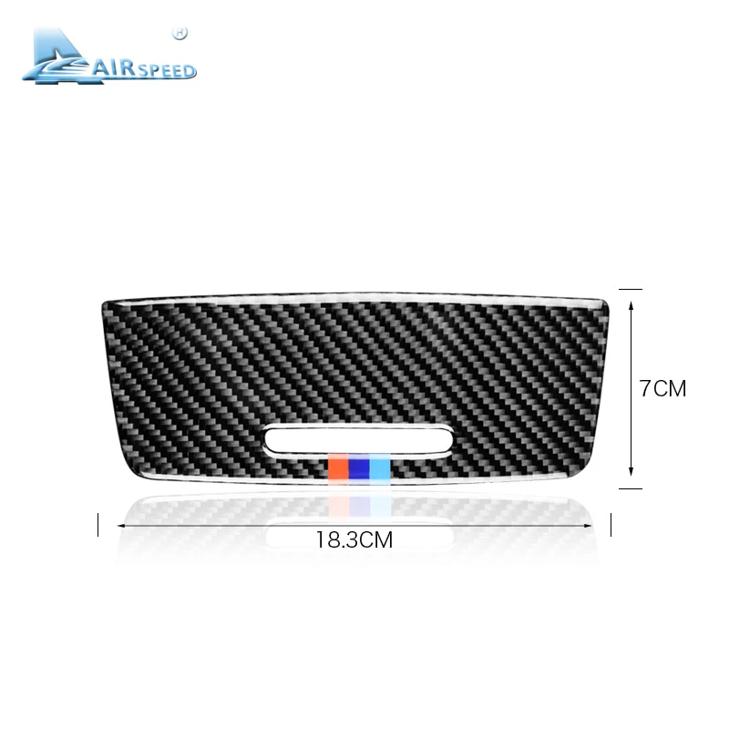 Airspeed углеродное волокно для BMW 3 серии E90 E92 E93 аксессуары автомобильный ящик для хранения Панели Наклейки внутренняя отделка украшения