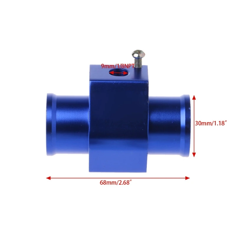 28 мм синий температура воды температура Соединительный ДАТЧИК трубы датчик шланг радиатора адаптер - Цвет: 30mm