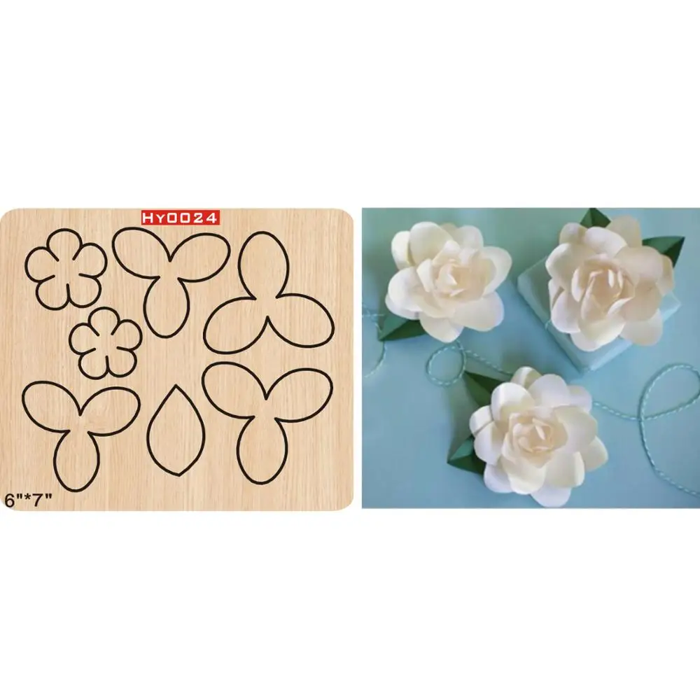 

Fresh flowers 2019 new wooden mould cutting dies for scrapbooking Thickness/15.8mm