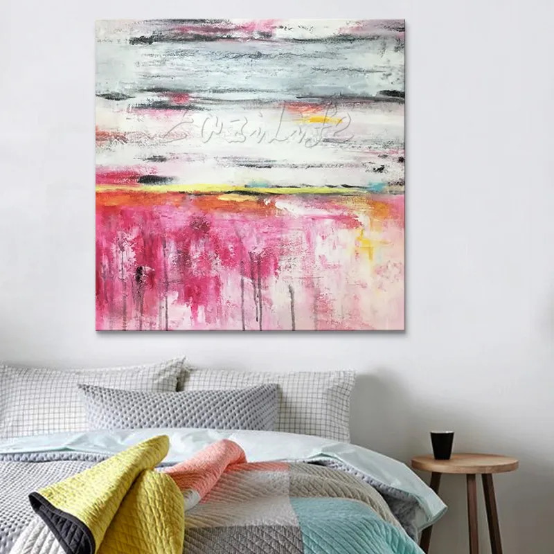 Us 46 02 22 Off Hand Painted Canvas Oil Paintings Cheap Large Modern Abstract Oil Painting Wall Decor Art Pictures For Bedroom In Painting