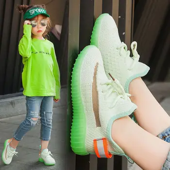 

Children's shoes breathable 2019 new casual children's shoes boys and girls sports shoes boots coconut baby