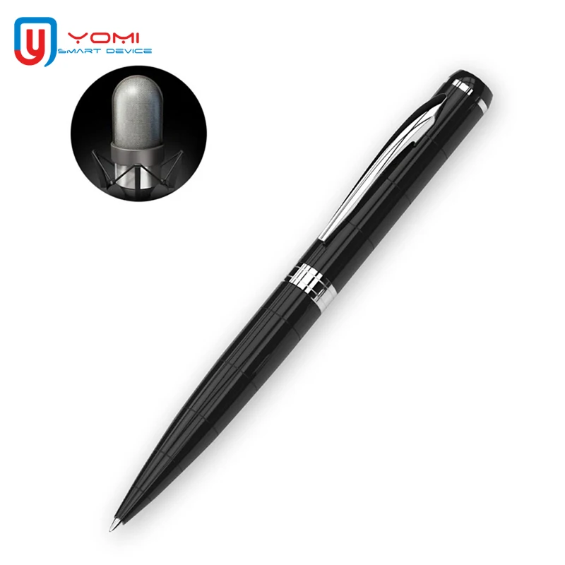 

Voice Recorder Pen 8G Audio Recorder Professional 192Kbps Digital Voice Recorder SpyPen One Button Recording Audio MP3 Recorder