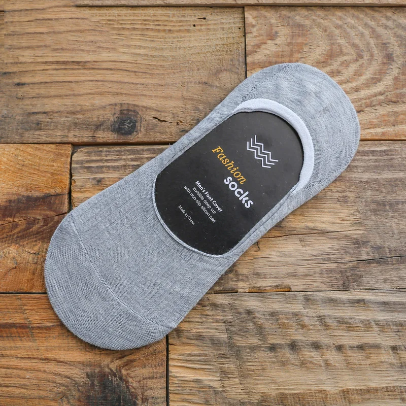 Высококачественные однотонные носки хлопковые мужские деловые нескользящие носки летние мужские короткие мужские носки 5 пар/лот = 10 штук