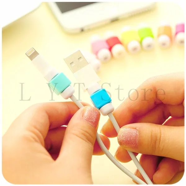 2016 HOT Sale Fashion New USB Cable Earphones Protector Colorful Cover Case For Iphone 4 5 6 Plus For Android 6s s6 note 5 12
