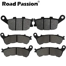 Road Passion Motorcycle Front & Rear Brake Pads For HONDA XL 700 Transalp 08-11 CB 600 CB600F Hornet 07-12 NC 700 NC700 2012-13 Road Passion Motorcycle Front & Rear Brake Pads For HONDA XL 700 Transalp 08-11 CB 600 CB600F Hornet 07-12 NC 700 NC700 2012-13