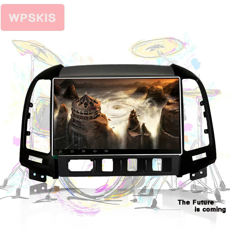 

Octa Core android 9.0 Auto radio car dvd video player pc tablet tape unit for Hyundai Santa fe 2007 - 2012 gps navi dab mirror