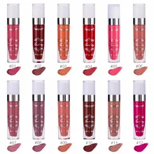 Fexport 12 Color Lip Gloss F6102 Is Not Easy To Stain The Cup Fade Waterproof Durable Liquid Lipstick no packaging