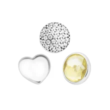 Бусины для самостоятельного изготовления ювелирных изделий из стерлингового серебра-ювелирные изделия November Petites Подвески Серебро 925 Berloque Perles Шарм