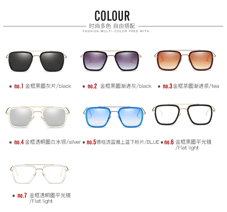 Солнцезащитные очки «мстители», «Бесконечность войны», «Тони Старк», «Железный человек», очки ночного видения, Большие Квадратные Солнцезащитные очки edith, oculos de sol masculino