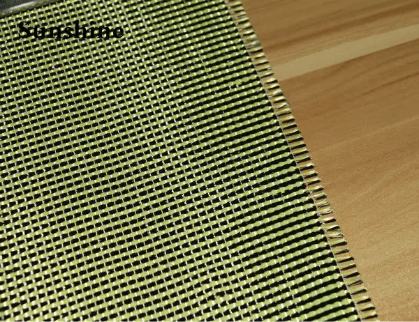 Jacquard Weave Hollow Sq Yellow 185g (1)