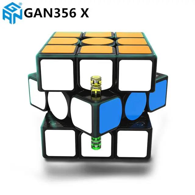 GAN 356 XS, 3 x 3 Cubo de Velocidad Magnético 356XS Cubo Mágico, Sin  pegatina