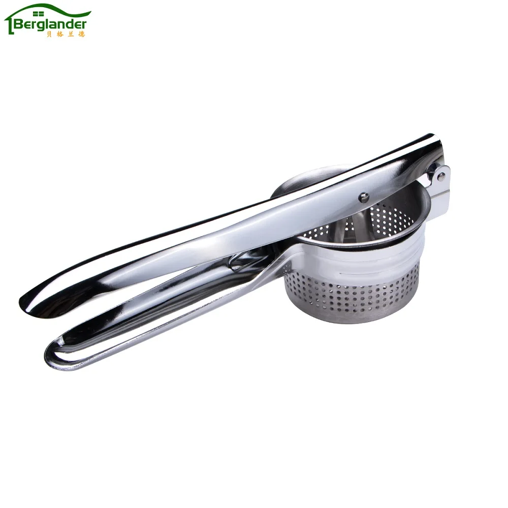 BERGLANDER practical Stainless Steel Potato Ricer Manual Juicer